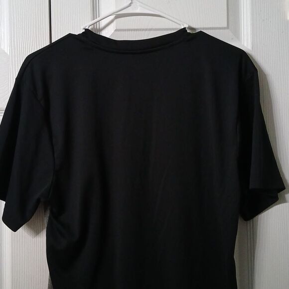 Russell Athletic  dri power 360 black and gray short sleeve shirt Sz M EUC - Picture 7 of 7